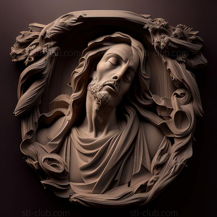 3D model st jesus (STL)